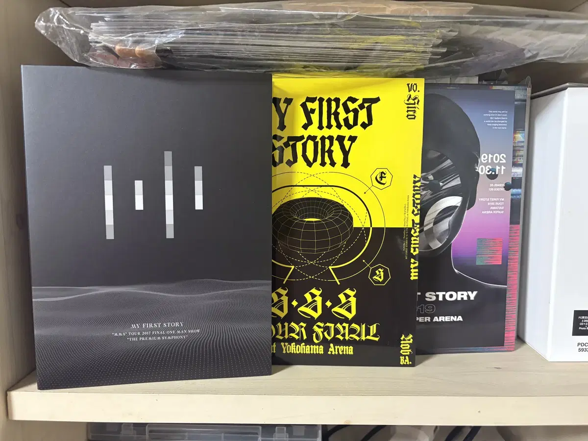 마퍼스/MY FIRST STORY 콘서트 DVD 3장 일괄로 팝니다.